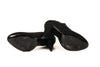 Acne Black Suede Pumps with Spandex Detailing