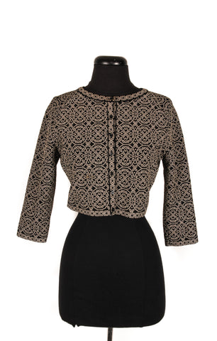 Alaia Gold Embroidered Jacket
