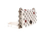 Dior White "CD' Purse