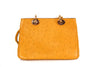 Dior Yellow Ostrich Cross Body Bag