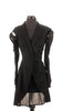 Yohji Yamamoto Black Sheer Jacket with Disconnected Sleeves