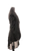 Yohji Yamamoto Black Sheer Jacket with Disconnected Sleeves