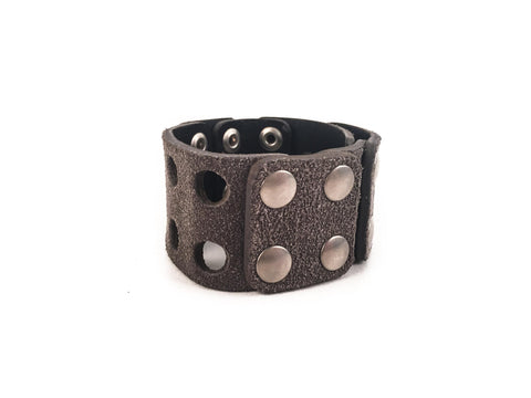 Margiela Grey Suede Bracelet