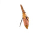 Gucci Pink Leather and Canvas Bamboo Purse