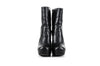 Rick Owens Black Wedge Boots