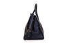 Prada Sapphire Blue Pebbled Leather Purse
