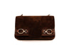 Balenciaga Brown Suede Purse