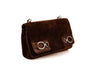 Balenciaga Brown Suede Purse