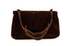 Balenciaga Brown Suede Purse