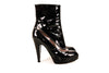 Saint Laurent Patent Leather and Vinyl Boots