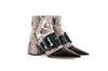 Miu Miu Grey Python Boots
