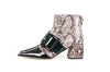 Miu Miu Grey Python Boots