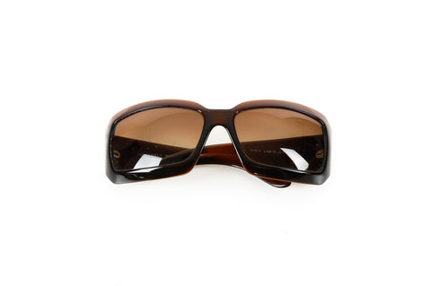 Chanel Brown Mother of Pearl Sunglasses