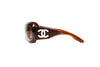 Chanel Brown Mother of Pearl Sunglasses