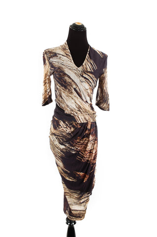 Helmut Lang Print Dress