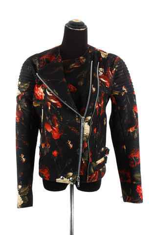 Givenchy Boiled Wool Print Jacket