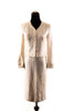 Chanel Cream Tweed Suit