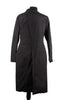 Saint Laurent Asymmetrical Nylon Coat