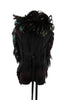 Ann Demeulemeester Black Wool Feather Vest