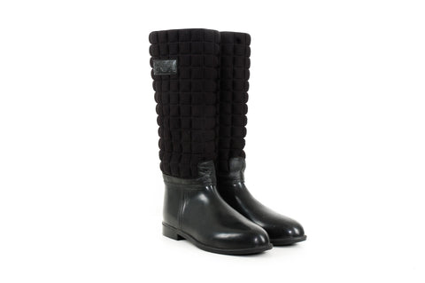 Emporio Armani Quilted Boots