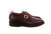 Thom Browne Oxblood Monk Strap Shoes