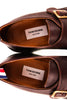 Thom Browne Oxblood Monk Strap Shoes