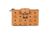 MCM Cognac Logo Bag