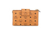 MCM Cognac Logo Bag