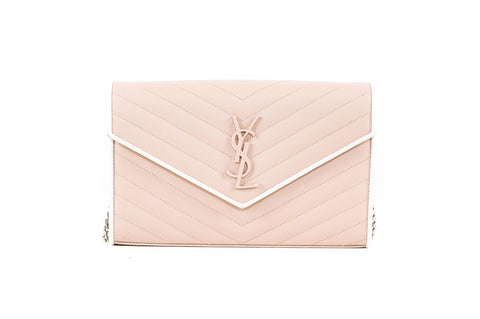 Saint Laurent Pink "YSL" Bag