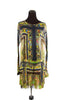Dries Van Noten Green Sheer Dress