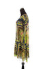 Dries Van Noten Green Sheer Dress
