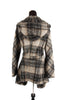 Zero by Maria Cornejo Plaid Coat