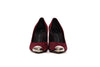 Zanotti Ox Blood Suede Pumps