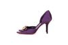 Gucci Purple Horse Bit Pumps