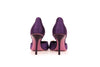 Gucci Purple Horse Bit Pumps