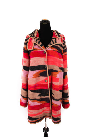Missoni Multi-Color Knit Coat