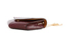 Sandro Lou Medium Burgundy Leather Bag
