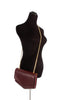 Sandro Lou Medium Burgundy Leather Bag