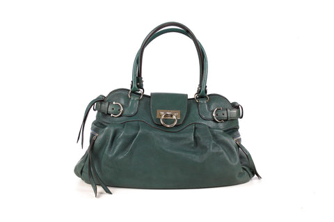 Ferragamo Jade Green Bag