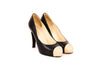 Chanel Black and Cream Pumps