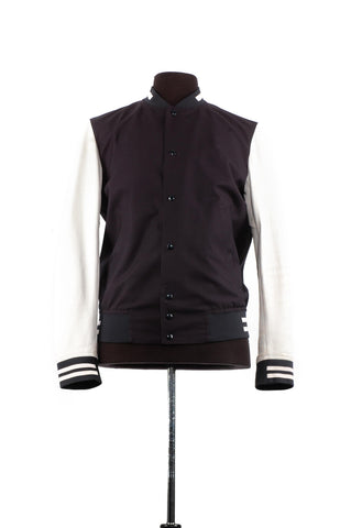 Dior Wool and Leather Varsity Jacket