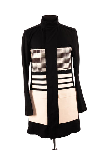 Rick Owens Beaded Coat