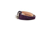 McQueen Purple Suede Bracelet