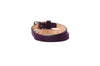 McQueen Purple Suede Bracelet