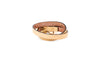 McQueen Tan Leather Bracelet