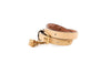 McQueen Tan Leather Bracelet