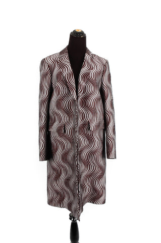 Dries Van Noten Swirl Overcoat