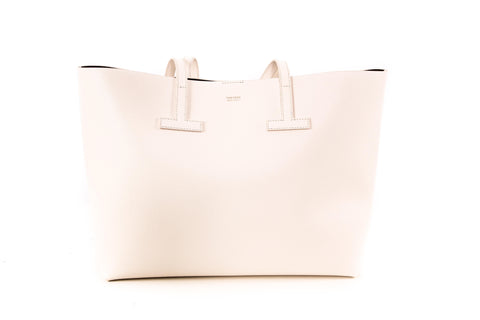 Tom Ford White Leather T Tote