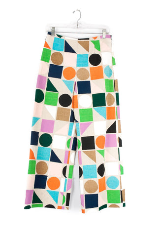 Isa Arfen Geometric Wide Pants