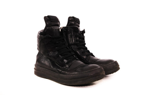 Rick Owens Black Geobaskets